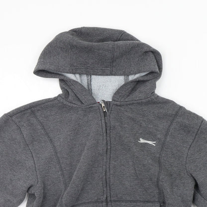 Slazenger Girls Grey   Jacket Coat Size 9-10 Years