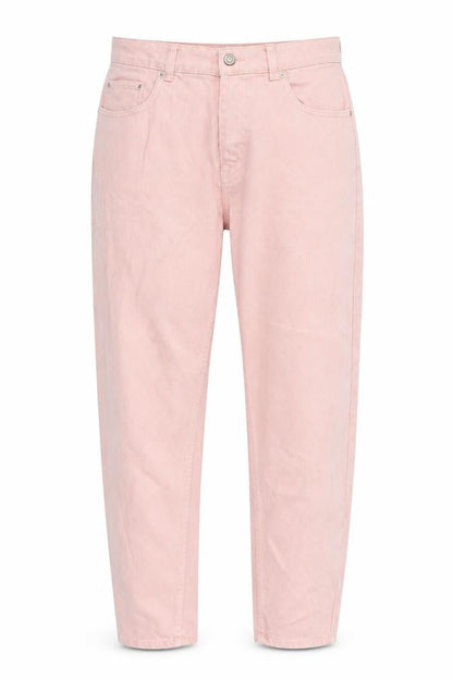 Denim & Co. Womens Pink   Straight Jeans Size 12 L25 in