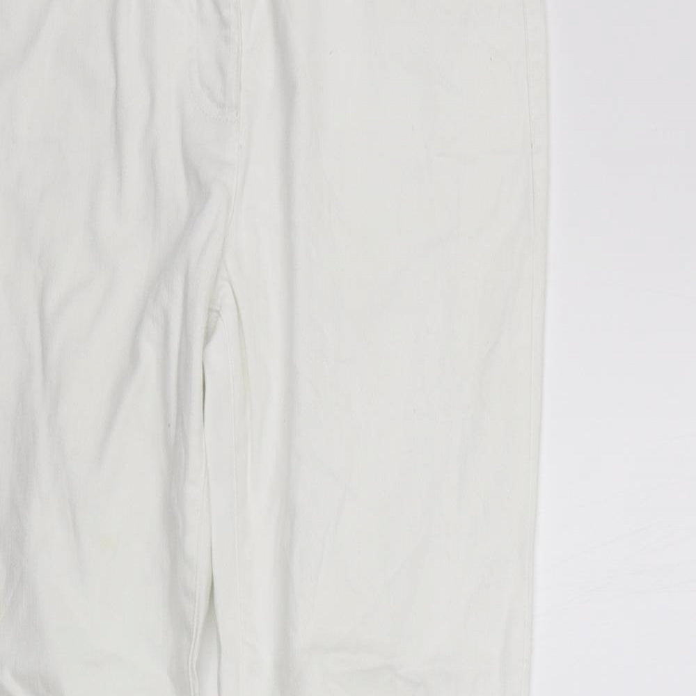 Womens UK Size 12 Artigiano Regular Fit  Silver Trousers