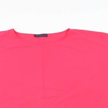 Womens UK Size 20 Marks and Spencer Pink Basic T-Shirt
