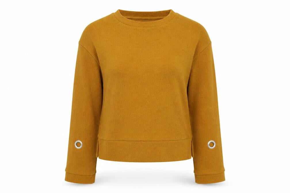 Womens UK Size S Primark Orange Pullover Jumper