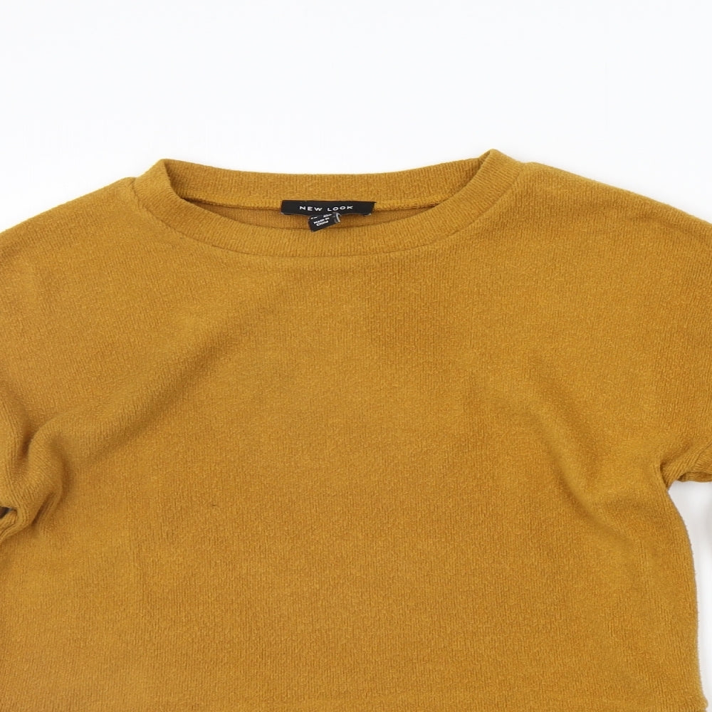 Primark Womens Orange   Pullover Jumper Size S