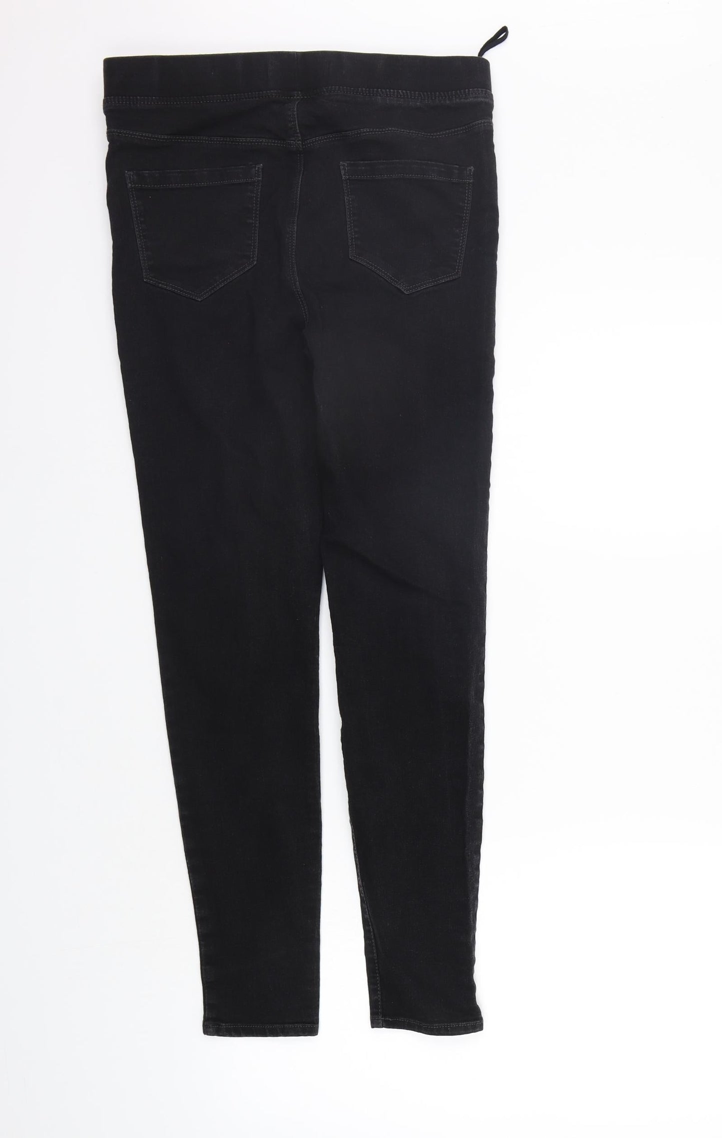 pe&co Womens Black   Jegging Trousers Size 10 L27 in