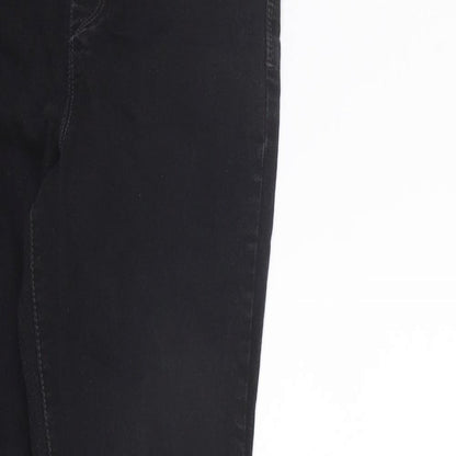 pe&co Womens Black   Jegging Trousers Size 10 L27 in