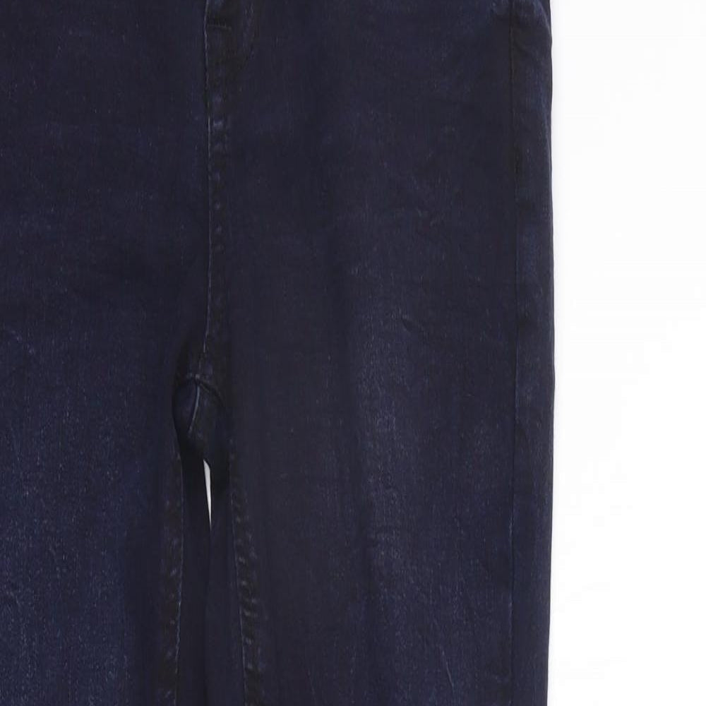 New Look Womens Blue   Jegging Trousers Size 10 L27 in