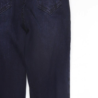 New Look Womens Blue   Jegging Trousers Size 10 L27 in