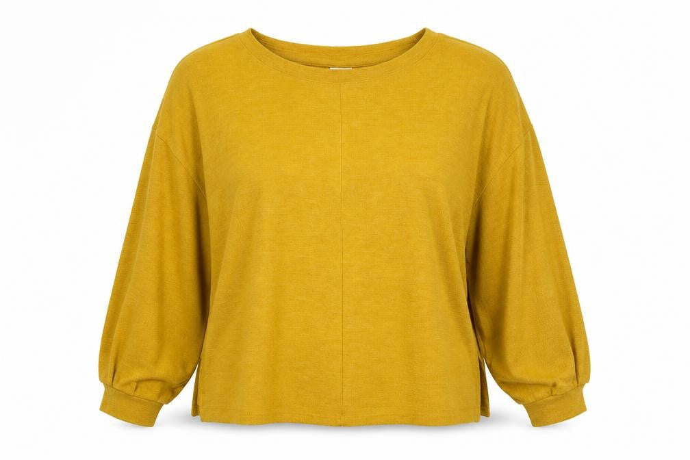 Womens UK Size M H&M Yellow Pullover Jumper