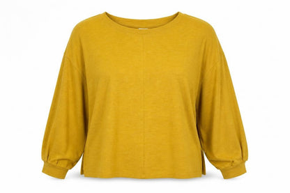 Womens UK Size M H&M Yellow Pullover Jumper