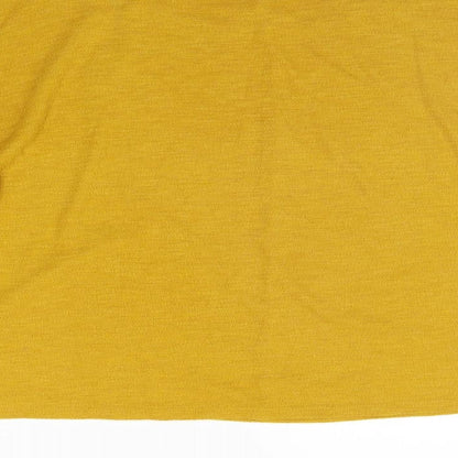 Womens UK Size M H&M Yellow Pullover Jumper