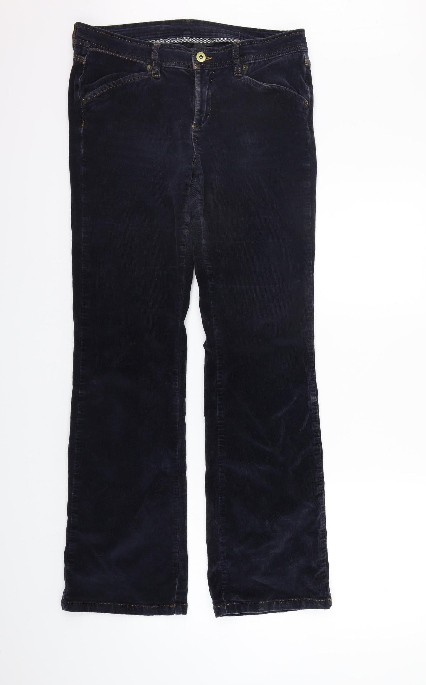 HIJKLM Womens Blue   Trousers  Size 14 L29 in