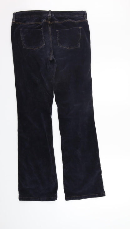 HIJKLM Womens Blue   Trousers  Size 14 L29 in