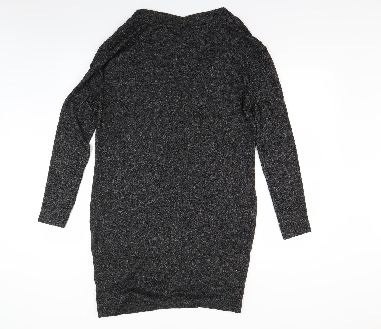 Blind date Womens Grey   Cardigan Jumper Size S  - Pose print