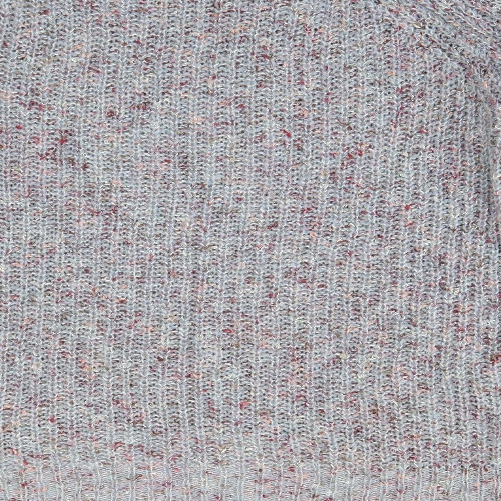 Womens UK Size M Papaya Grey Pullover Jumper