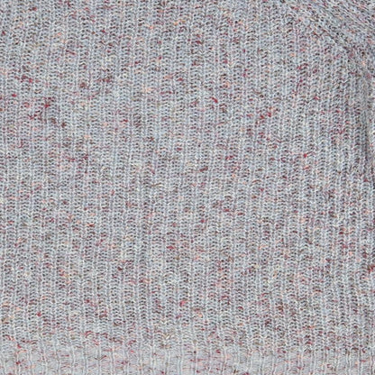 Womens UK Size M Papaya Grey Pullover Jumper