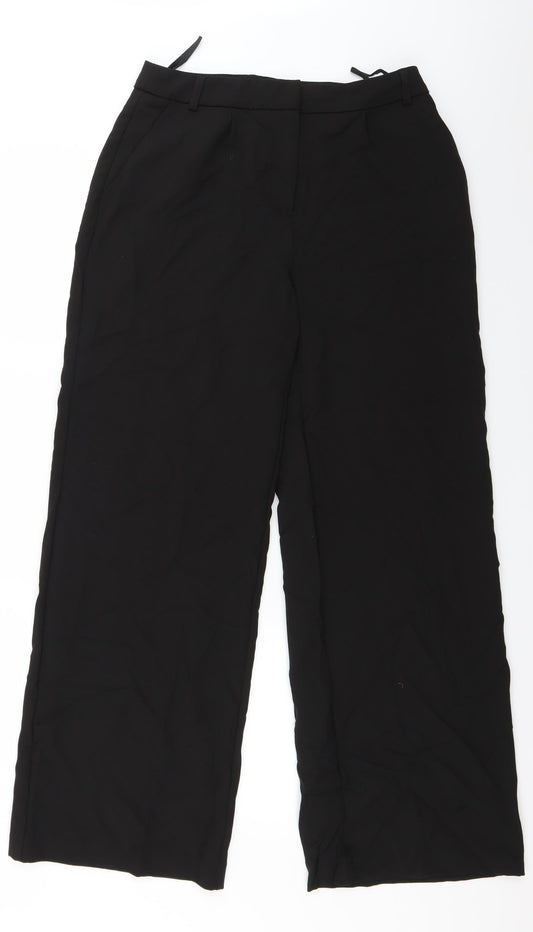 Womens UK Size 10 Very Regular Fit  Black Trousers