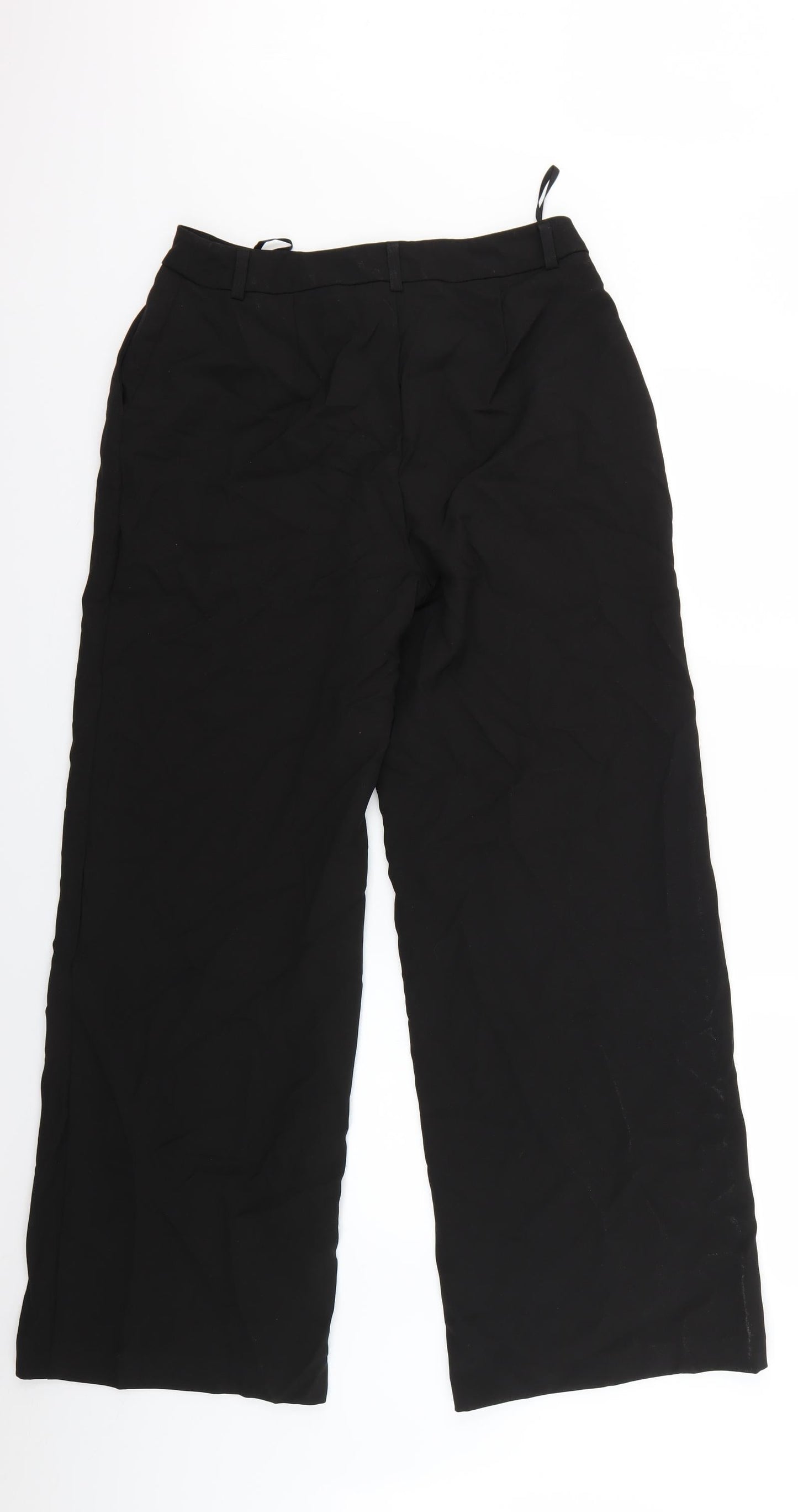 Womens UK Size 10 Very Regular Fit  Black Trousers
