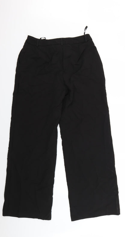 Womens UK Size 10 Very Regular Fit  Black Trousers