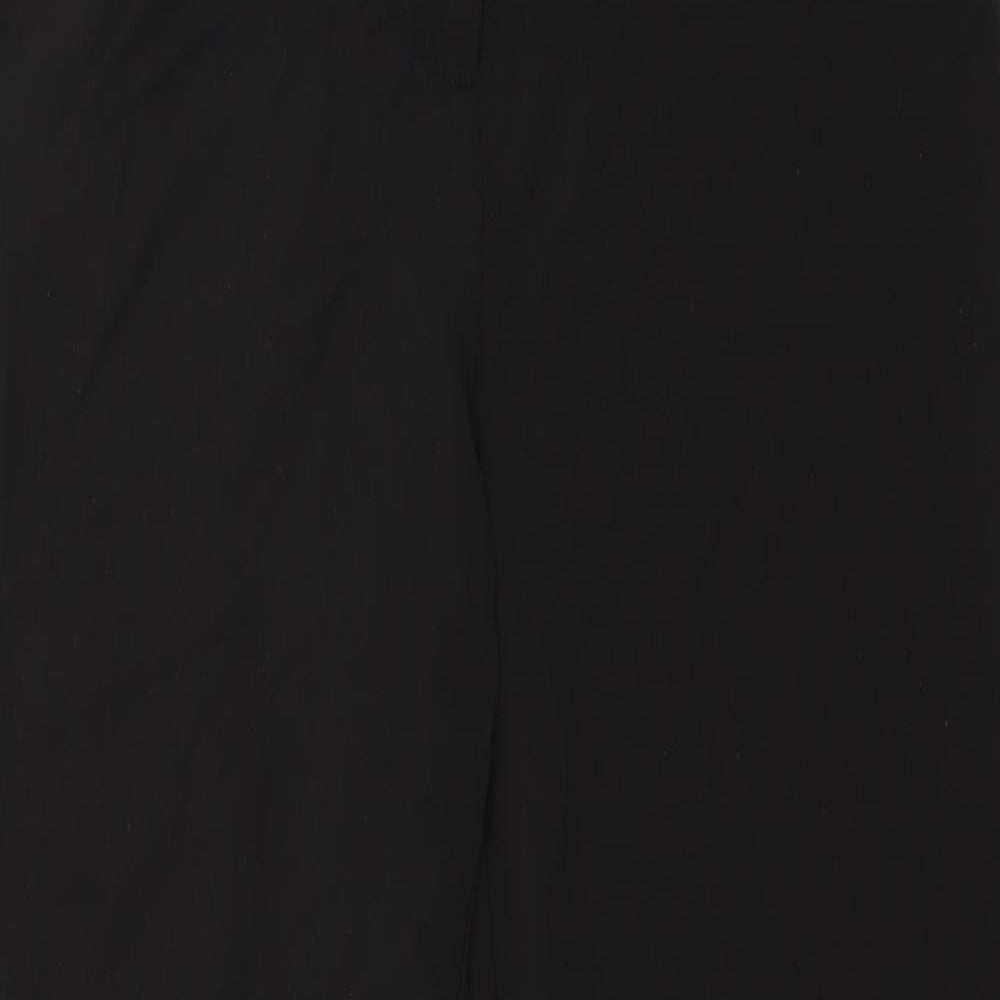 Womens UK Size 10 Very Regular Fit  Black Trousers