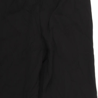 Womens UK Size 10 Very Regular Fit  Black Trousers