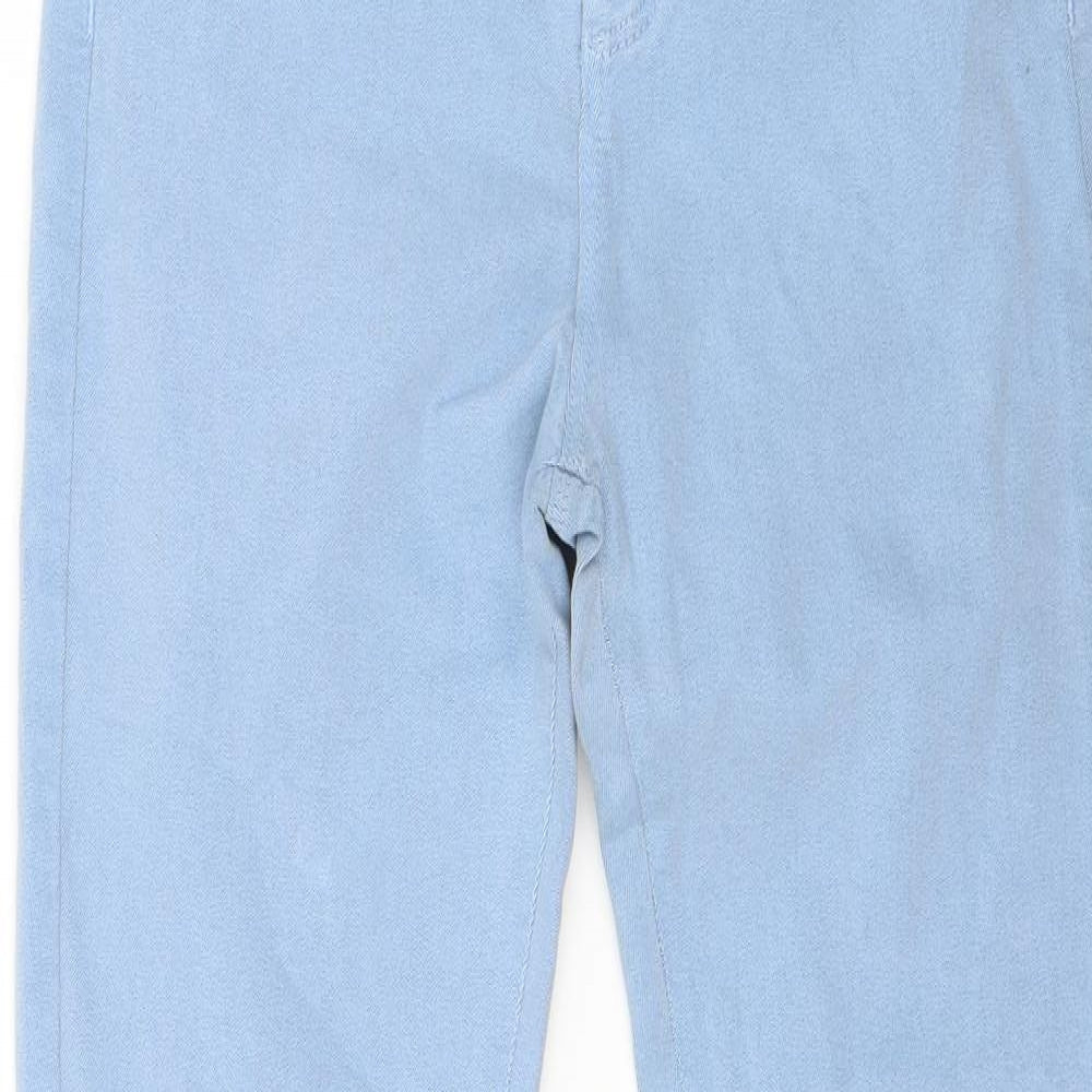 Womens UK Size 27 in Vicunha Regular Fit Skinny Blue Jeans