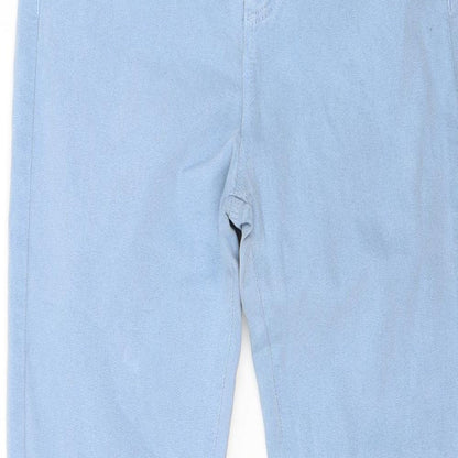 Womens UK Size 27 in Vicunha Regular Fit Skinny Blue Jeans