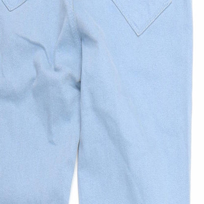 Womens UK Size 27 in Vicunha Regular Fit Skinny Blue Jeans