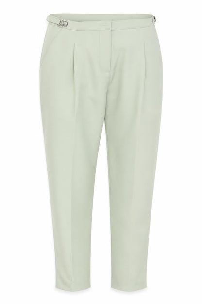 Womens UK Size 14 Damart Regular Fit  Green Trousers