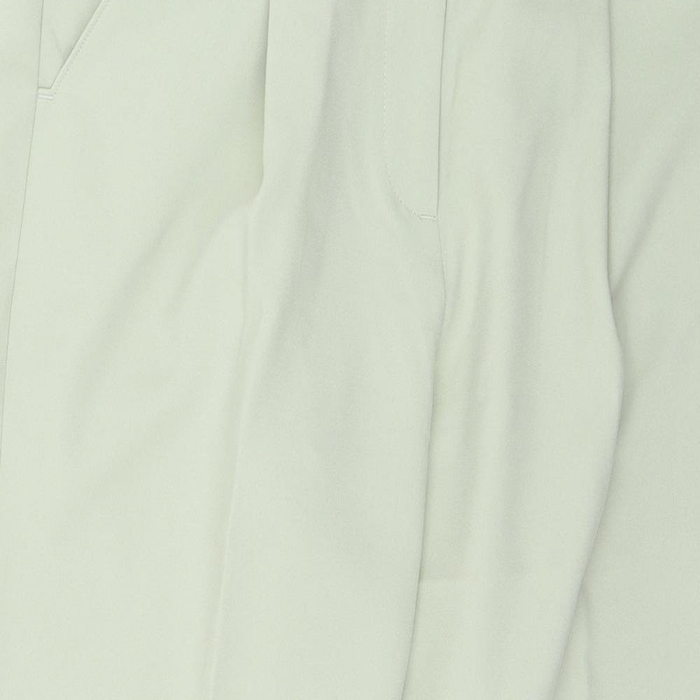 Womens UK Size 14 Damart Regular Fit  Green Trousers