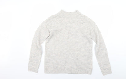 Womens UK Size 12 NEXT Grey Pullover Jumper
