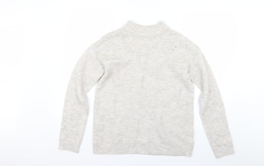 Womens UK Size 12 NEXT Grey Pullover Jumper