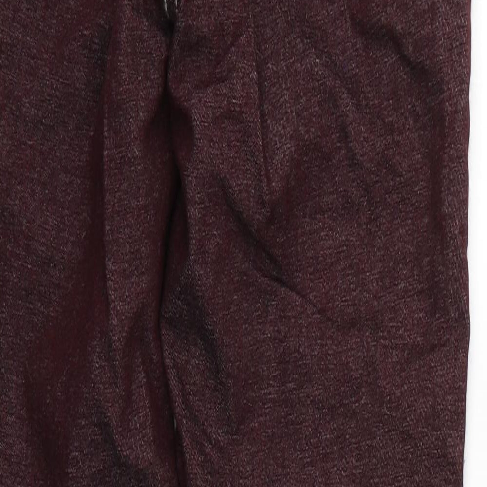Womens UK Size 26 in Vicunha Regular Fit Straight Red Jeans