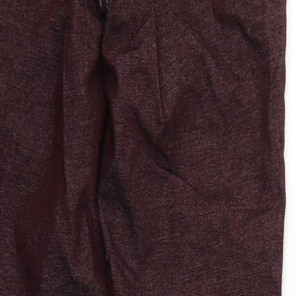 Womens UK Size 26 in Vicunha Regular Fit Straight Red Jeans