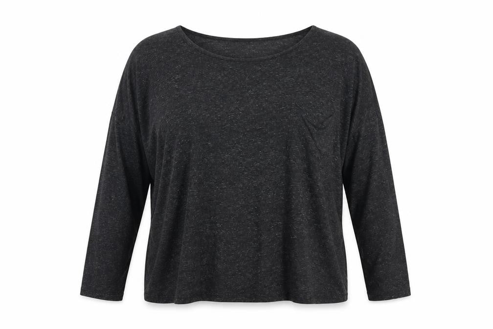 Womens UK Size 16 New Look Grey Basic Blouse
