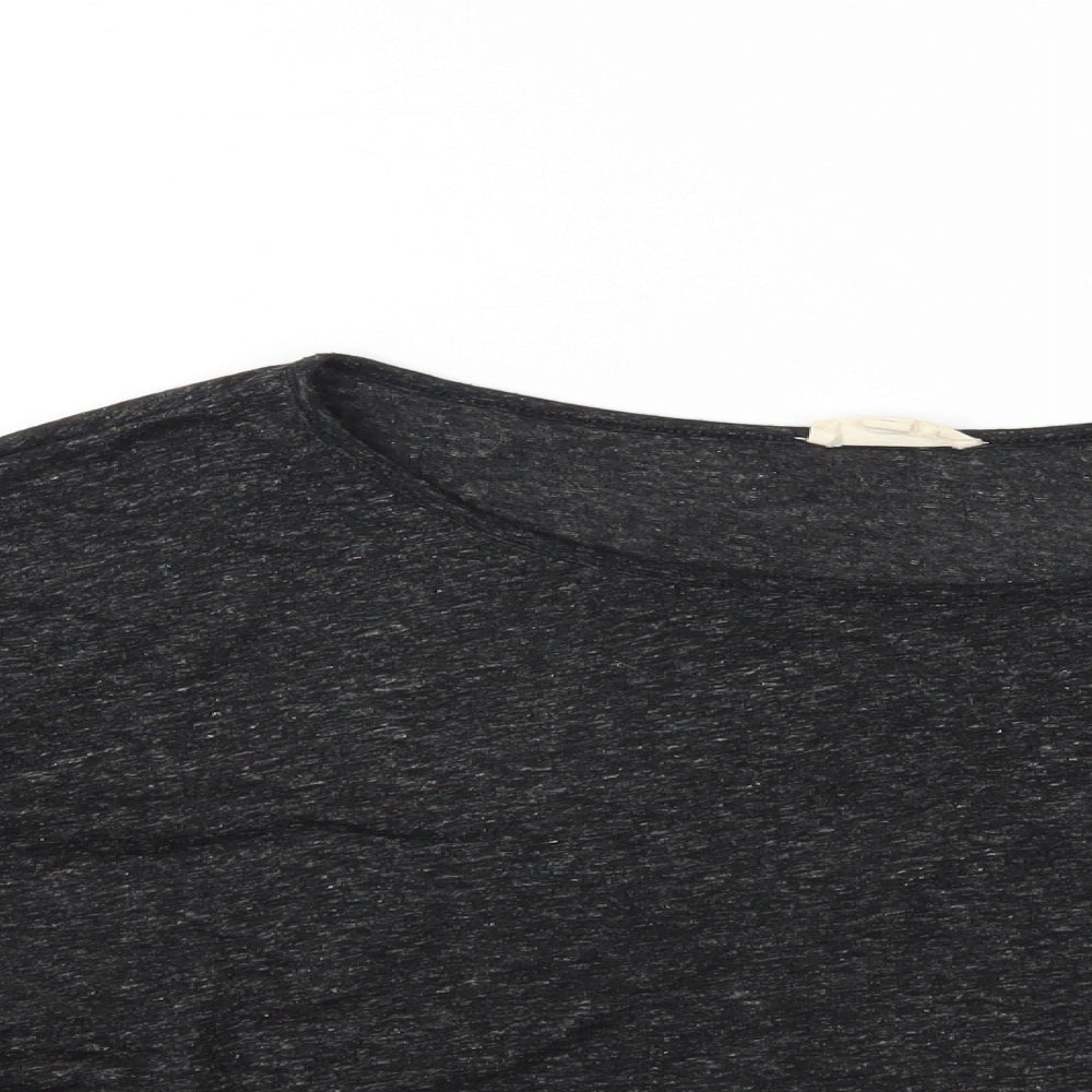 Womens UK Size 16 New Look Grey Basic Blouse