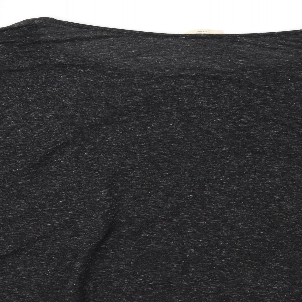 Womens UK Size 16 New Look Grey Basic Blouse
