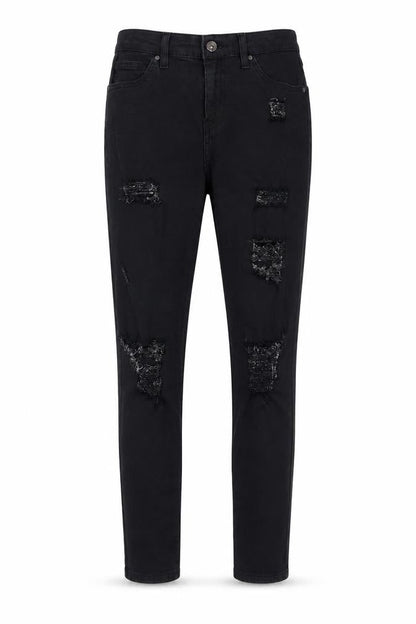 Womens UK Size 28 Topshop Regular Fit Skinny Black Jeans