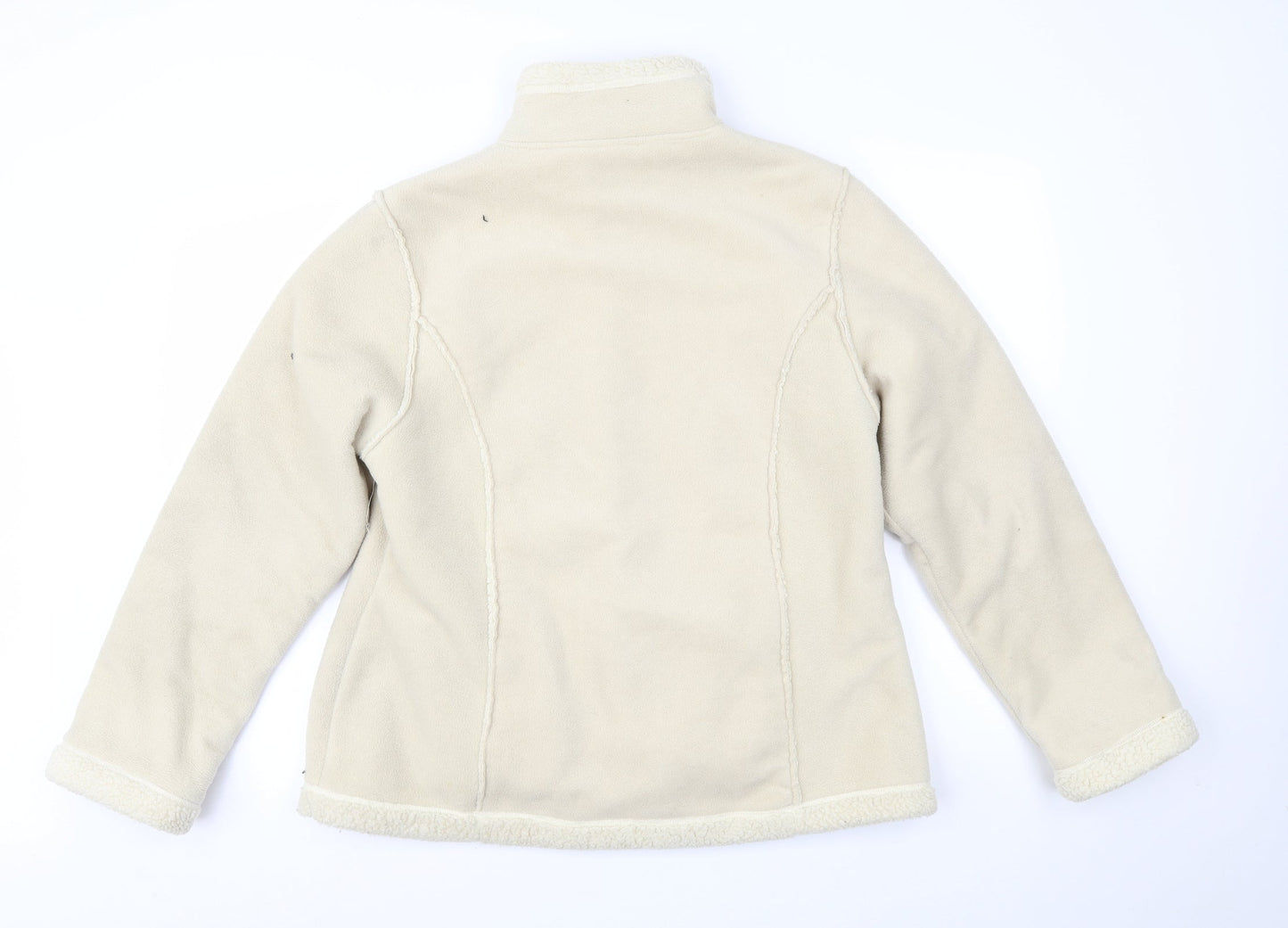 Womens UK Size 16 BHS Beige Overcoat