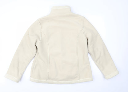 Womens UK Size 16 BHS Beige Overcoat