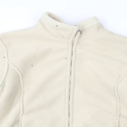 Womens UK Size 16 BHS Beige Overcoat