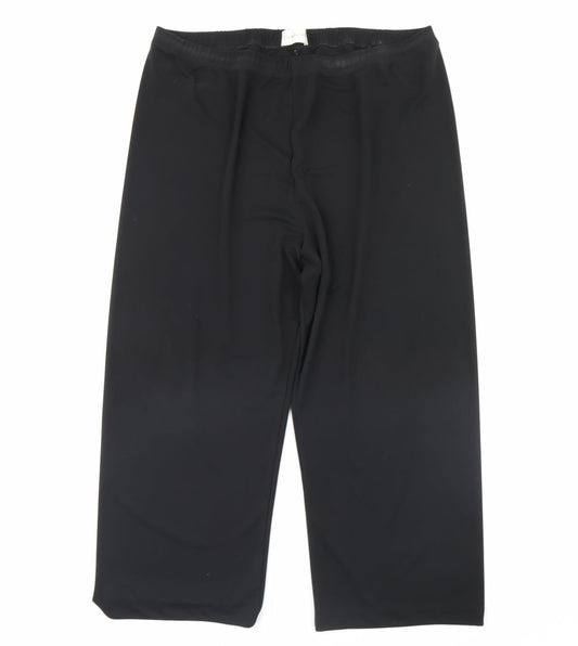 Chianti Womens Black   Trousers  Size 20 L28 in