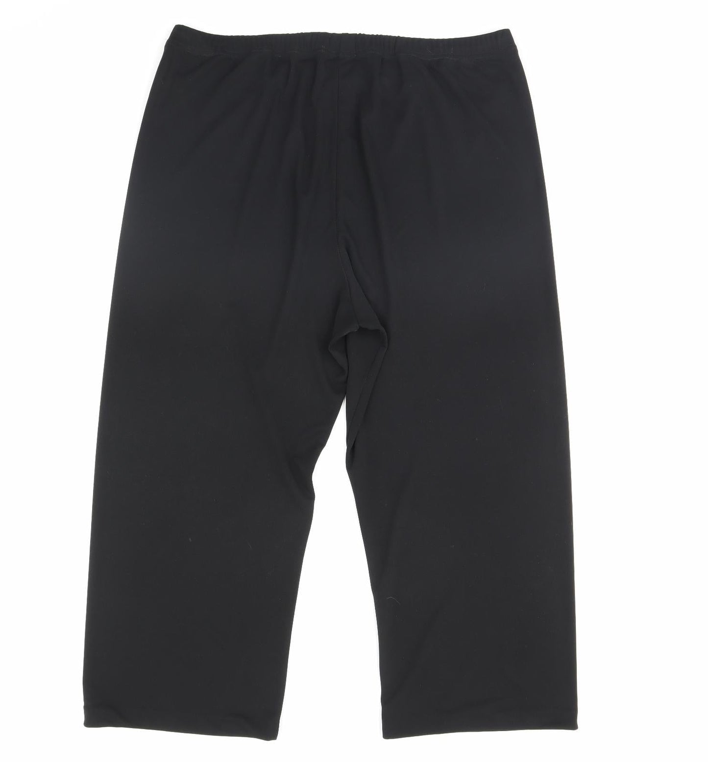 Womens UK Size 20 Chianti Regular Fit  Black Trousers