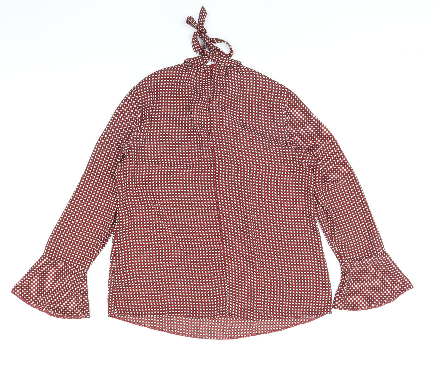 Womens UK Size 14 Dorothy Perkins Red Basic Blouse