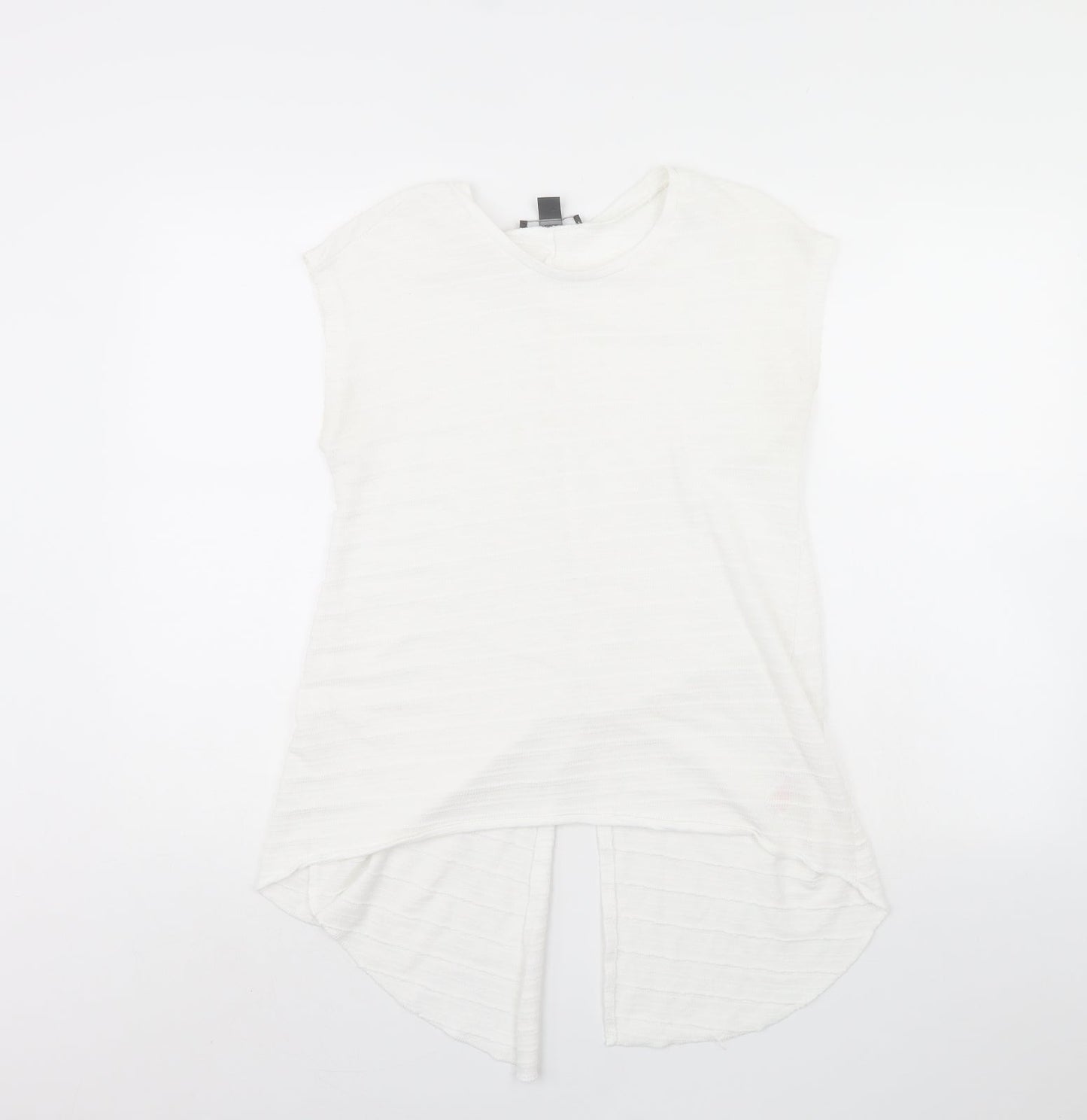 Primark Womens White   Basic T-Shirt Size S