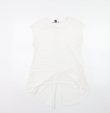 Primark Womens White   Basic T-Shirt Size S