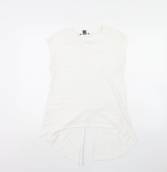 Primark Womens White   Basic T-Shirt Size S