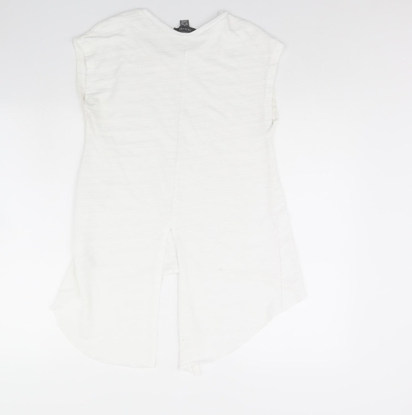 Primark Womens White   Basic T-Shirt Size S