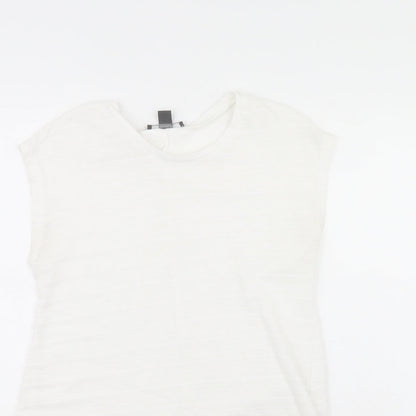 Primark Womens White   Basic T-Shirt Size S