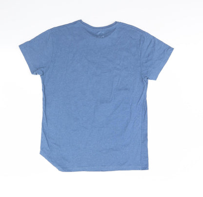 Preworn Mens Blue    T-Shirt Size M