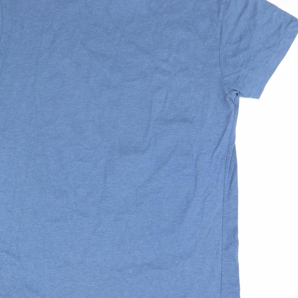 Preworn Mens Blue    T-Shirt Size M