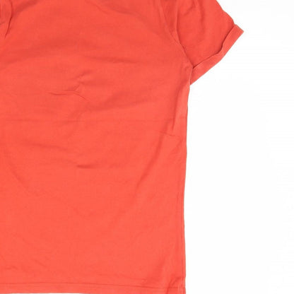 m&s Boys Red   Basic T-Shirt Size 12 Years  - Football